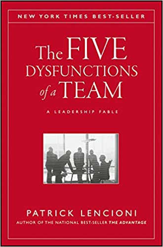 Five Dysfunctions of a Team Book cover