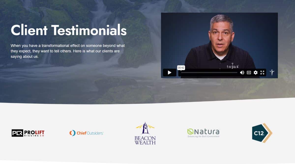 Client Testimonials | Topaz Sales Consulting