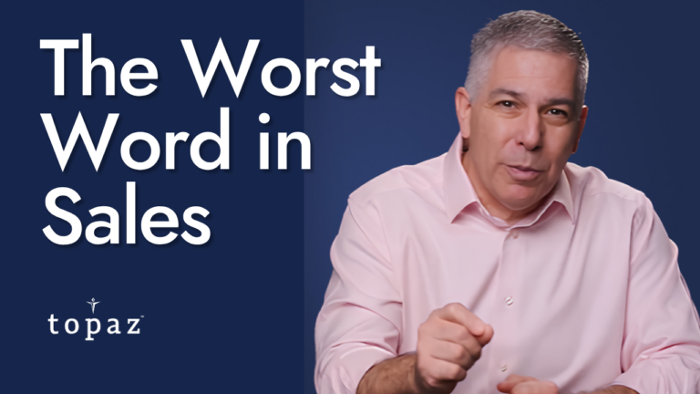 Worst Word in Sales